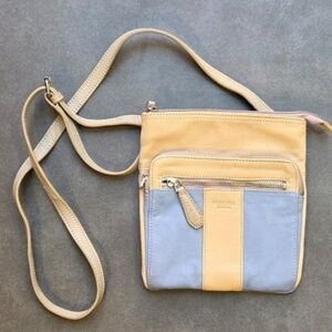 Perlina Leather Crossbody Bag